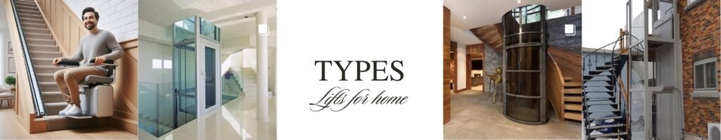 types of home lift